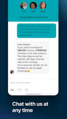 Fonoma - Recharge to Cuba android App screenshot 0